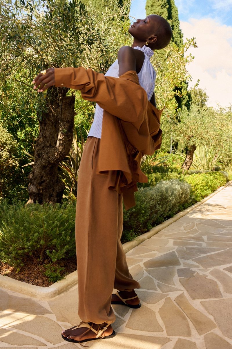 Stoffhose mit Bändern-Rich & Royal