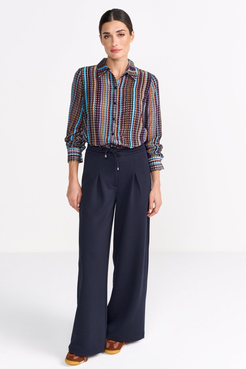 Colourful Blouse - Look-Rich & Royal