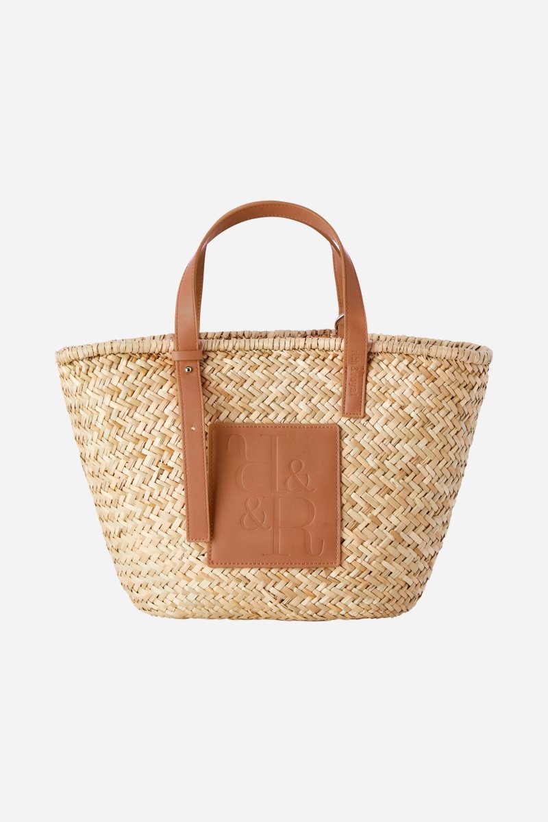 Woven basket bag Rich & Royal
