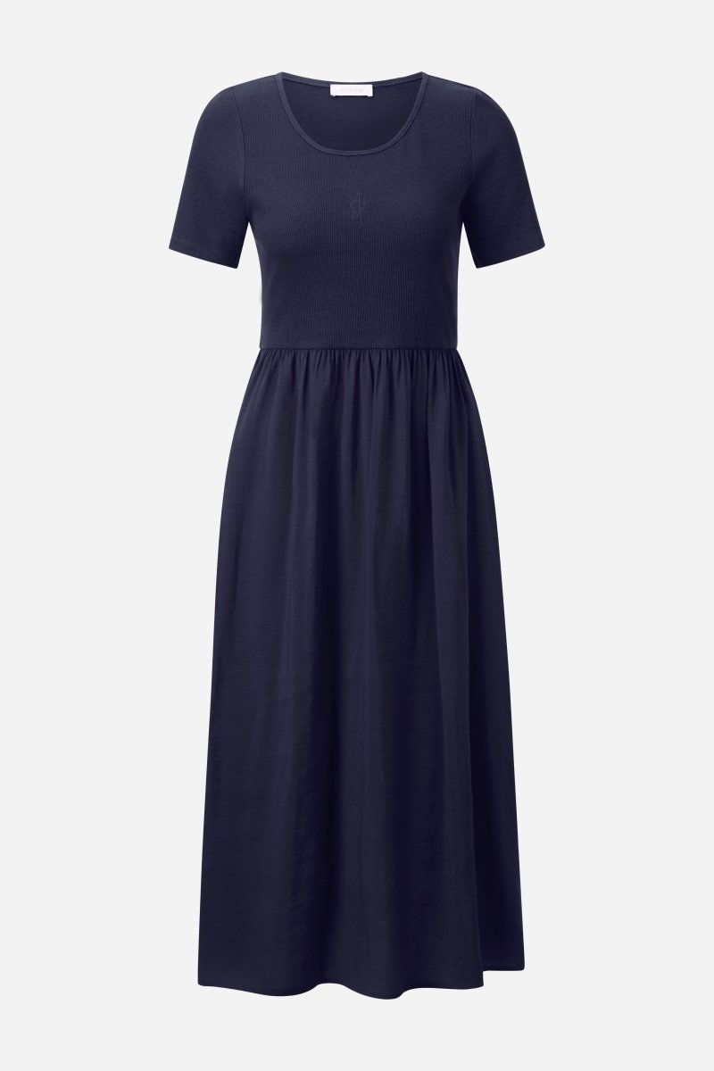 Midikleid mit Jersey-Top-Rich & Royal