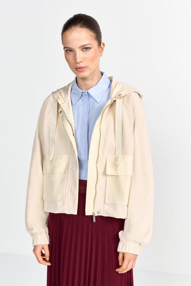 Kapuzenjacke mit Tunnelzugsaum-Rich & Royal