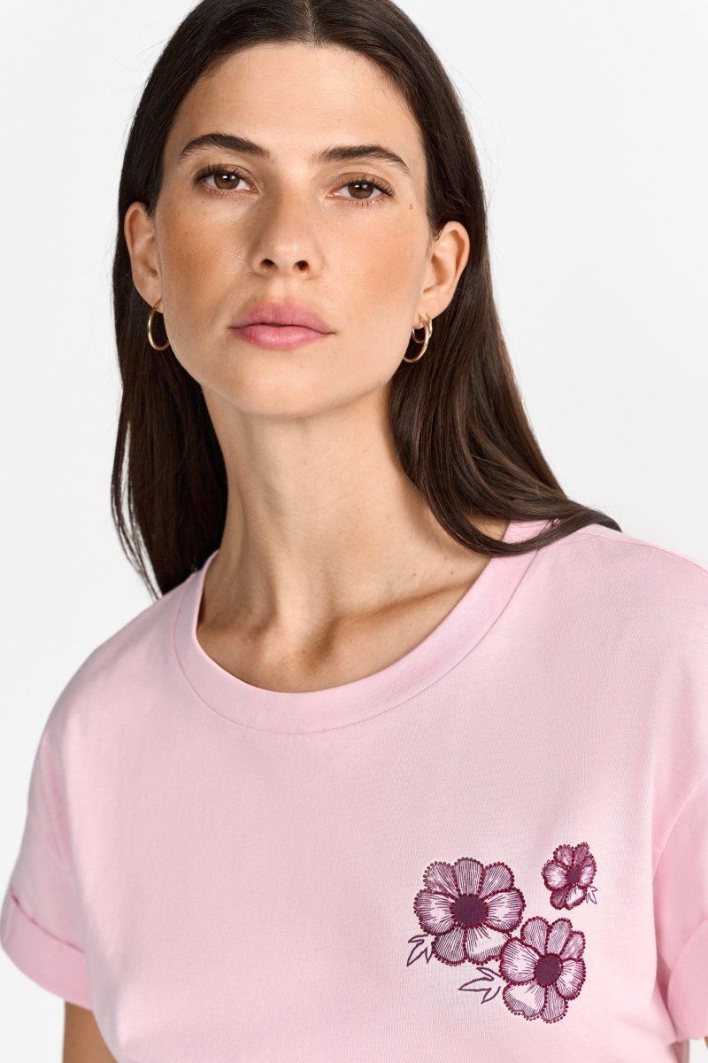 T-Shirt mit Print-Rich & Royal