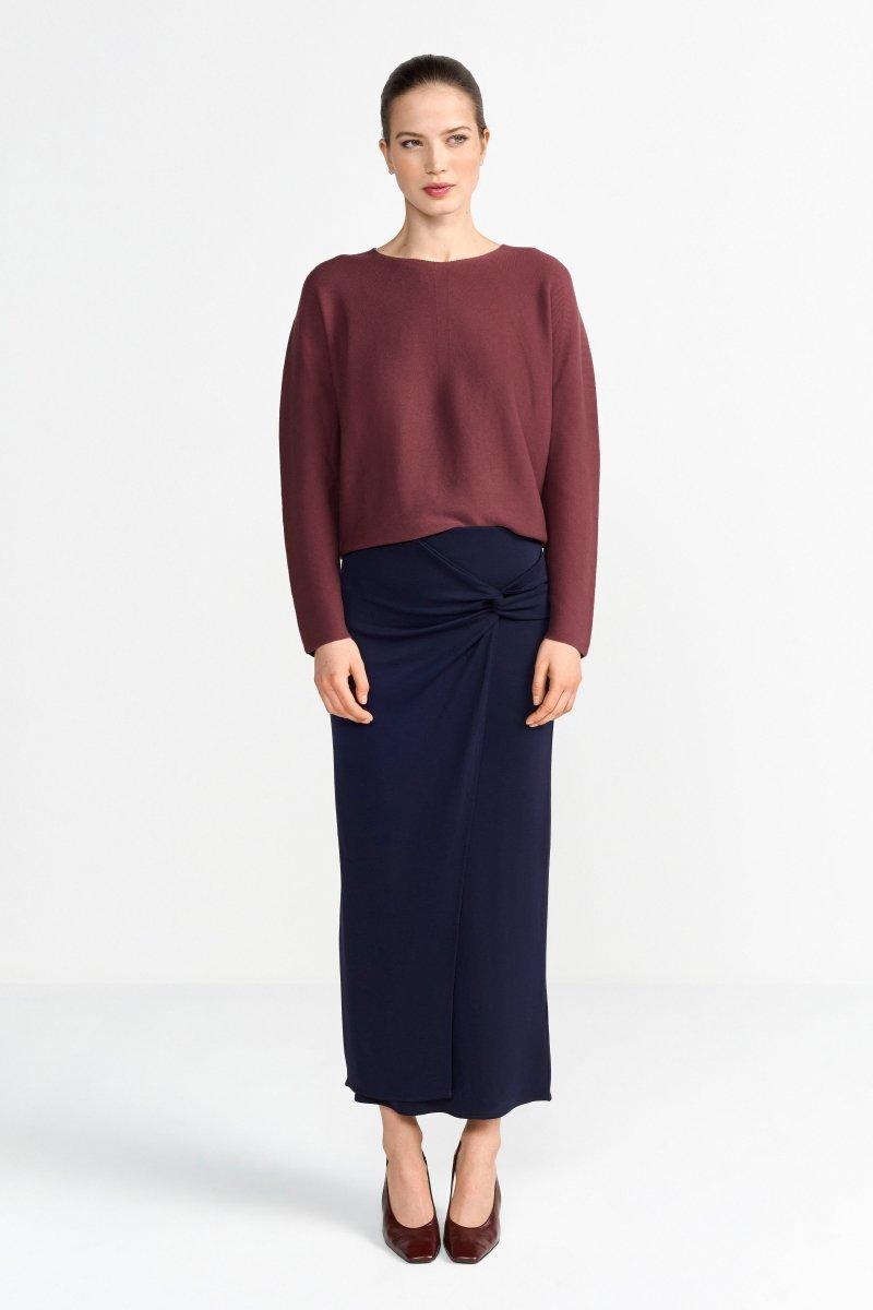 Feinstrickpullover mit Crewneck-Rich & Royal