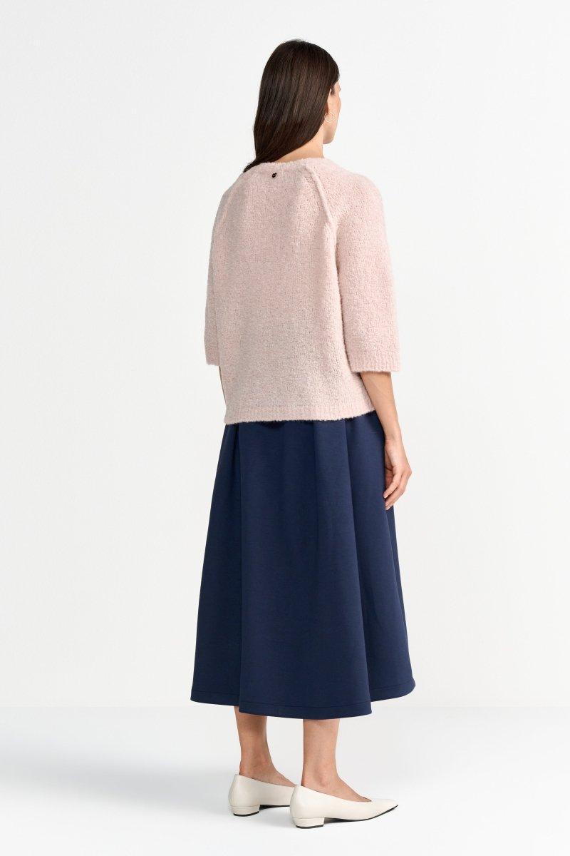 Halbarm-Strickpullover-Rich & Royal