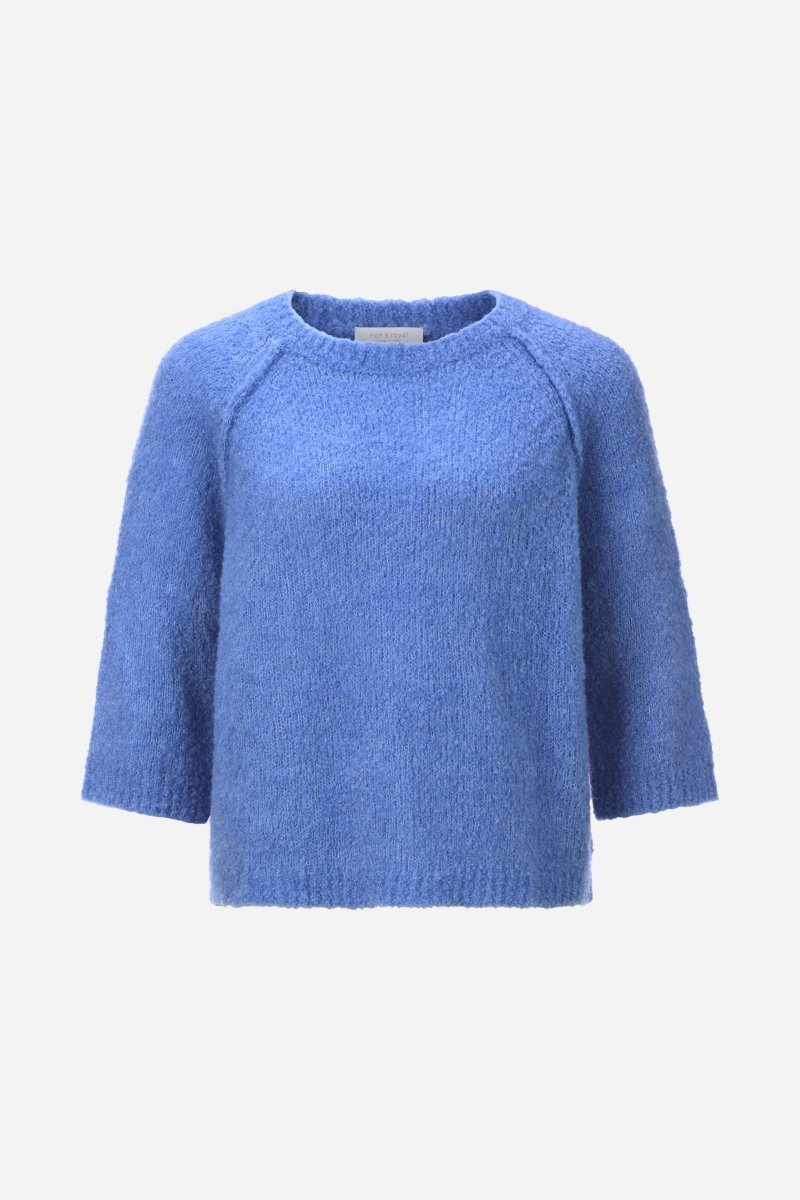 Halbarm-Strickpullover-Rich & Royal