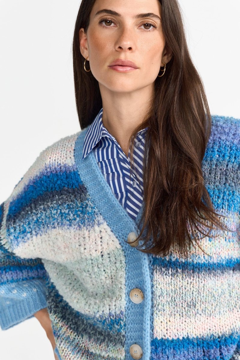 Strick-Cardigan mit Knöpfen-Rich & Royal