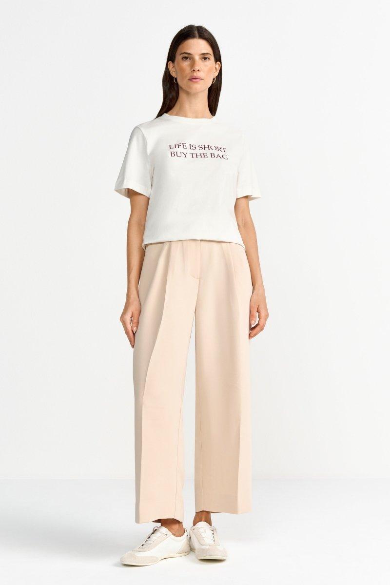 T-Shirt mit Statement-Print-Rich & Royal