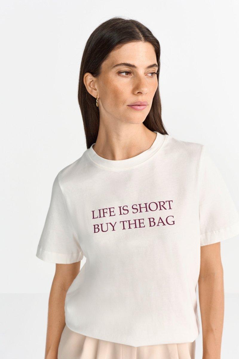 T-Shirt mit Statement-Print-Rich & Royal