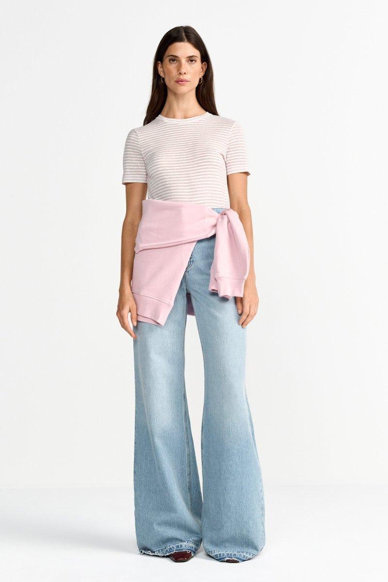 Streifenshirt mit Glanzgarn-Rich & Royal