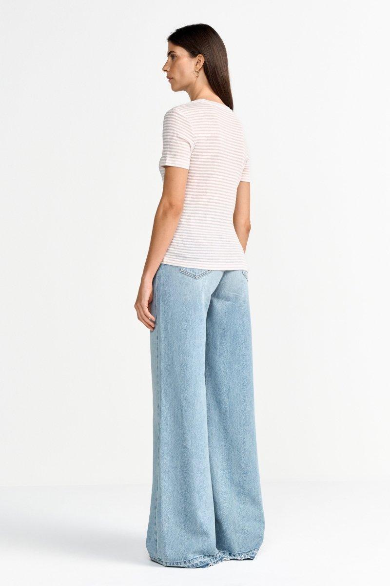 Streifenshirt mit Glanzgarn-Rich & Royal