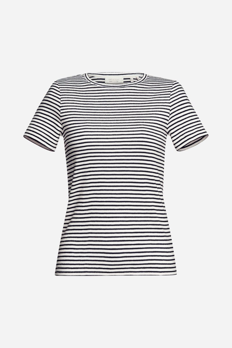 Streifenshirt mit Glanzgarn-Rich & Royal