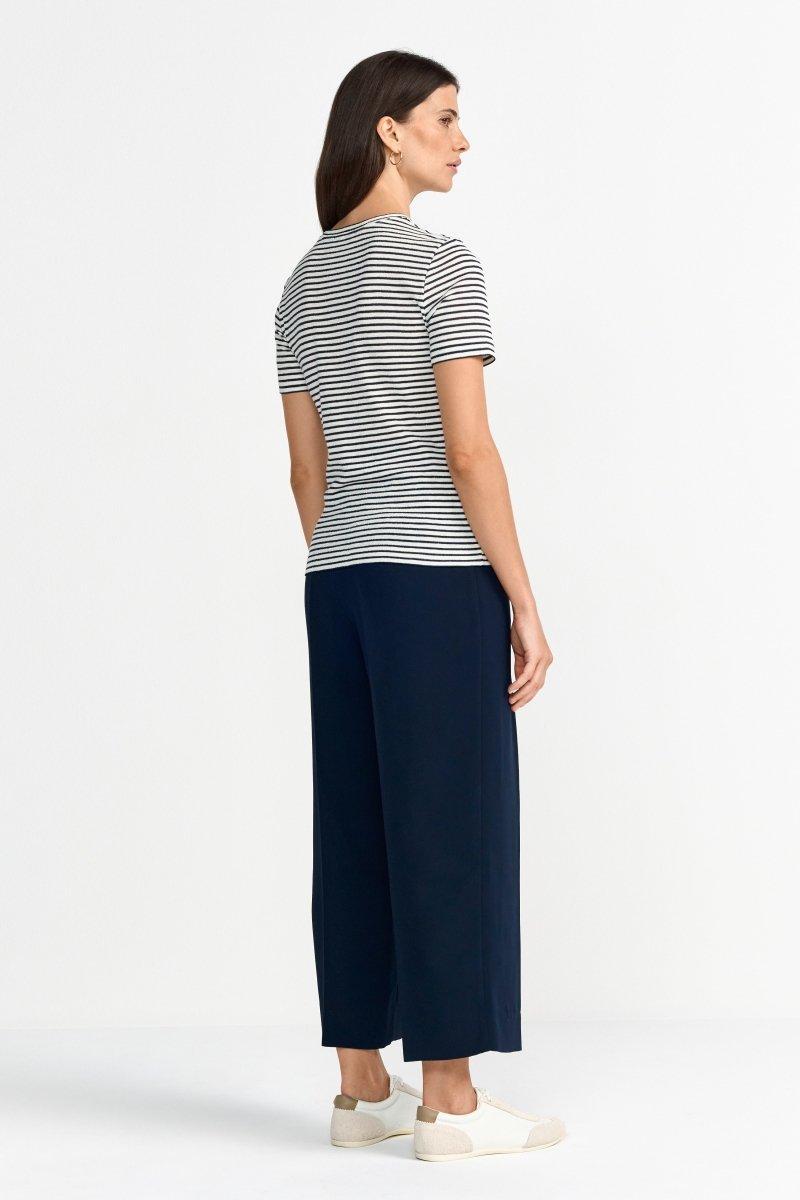 Streifenshirt mit Glanzgarn-Rich & Royal