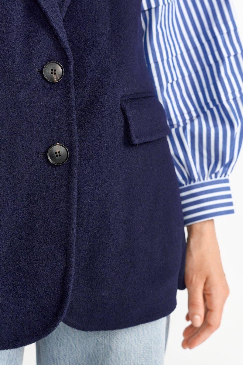 Weste mit Reverskragen-Rich & Royal