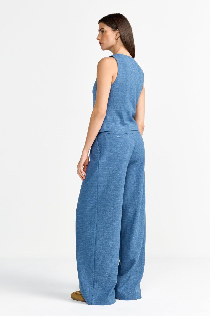 Kurzweste mit V-Ausschnitt-Rich & Royal