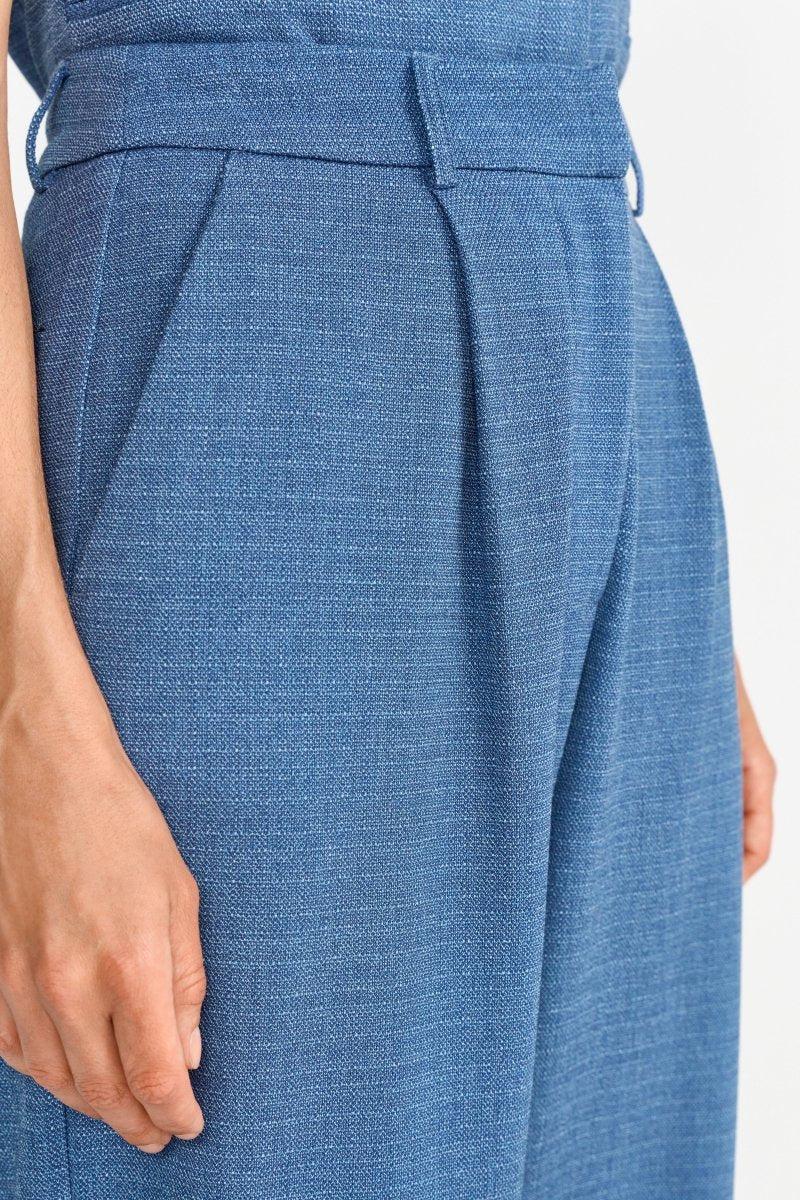 Stoffhose mit Bundfalten-Rich & Royal