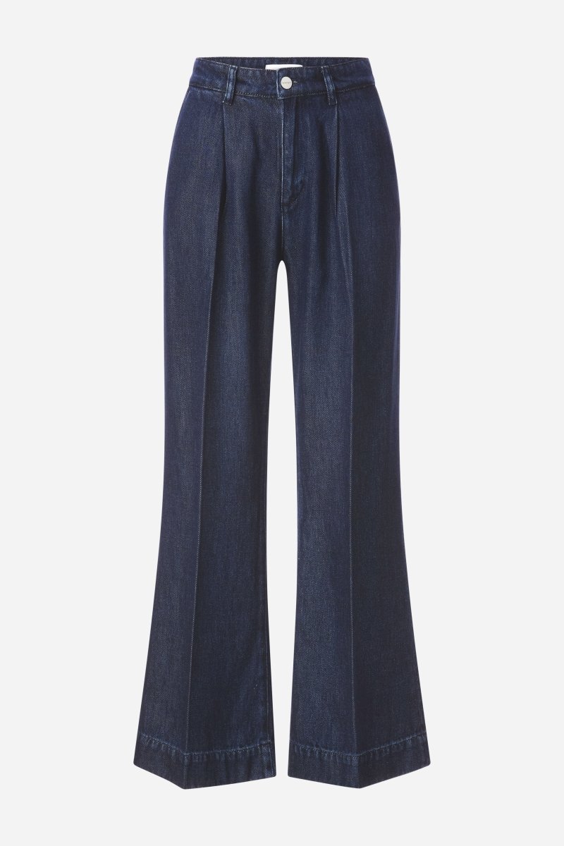 Wide-Leg-Jeans mit Bügelfalten-Rich & Royal