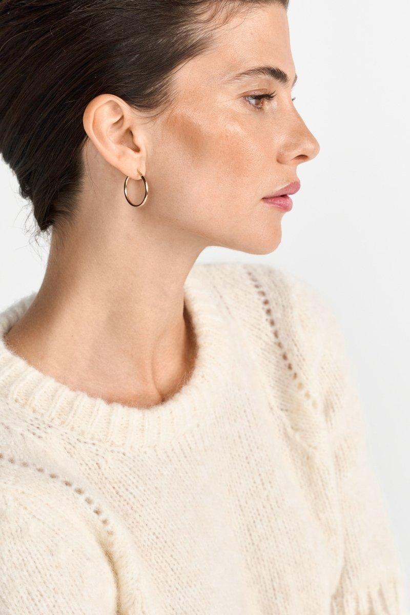 Halbarm-Wollpullover-Rich & Royal