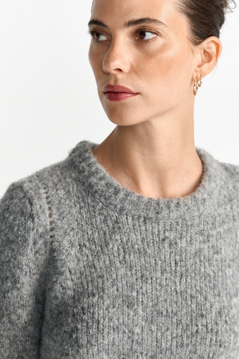 Halbarm-Wollpullover-Rich & Royal