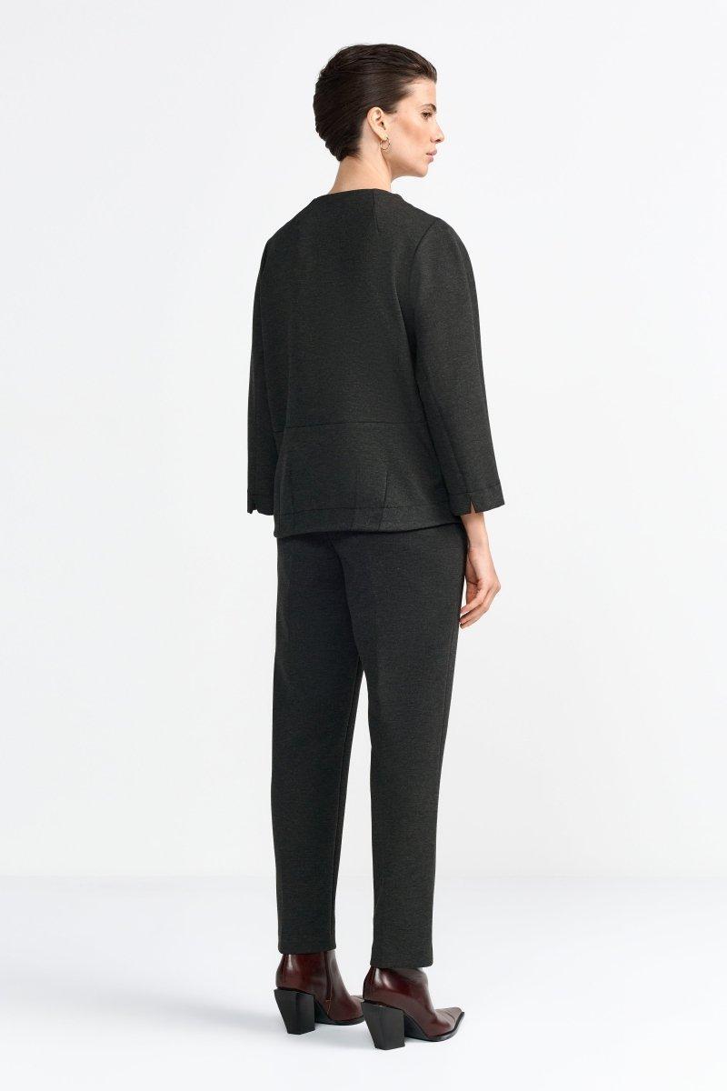 Jerseyshirt mit Seitenschlitzen-Rich & Royal