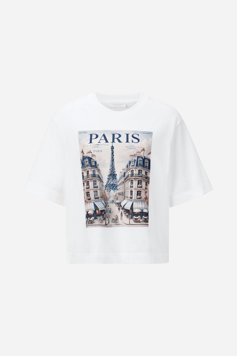 T-Shirt mit Paris-Print-Rich & Royal