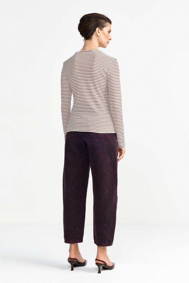 Longsleeve mit Glitzerfäden-Rich & Royal