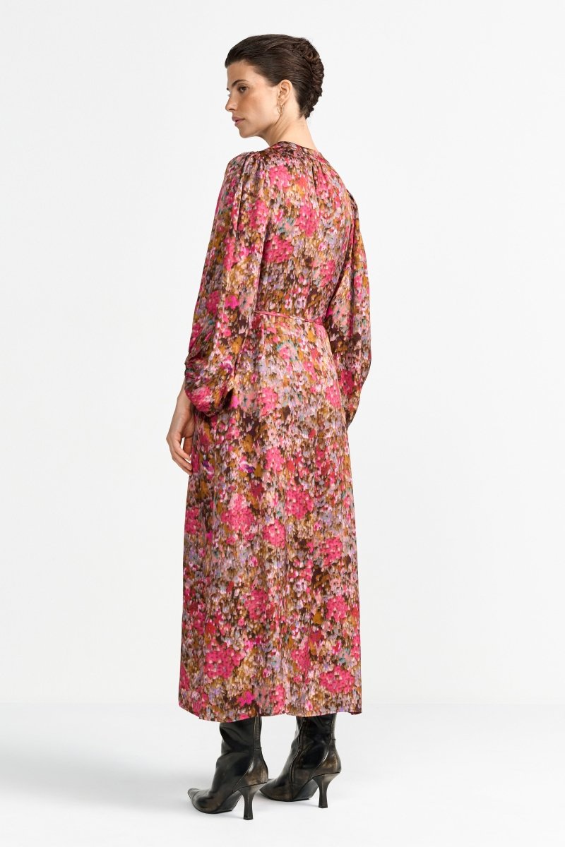 Maxikleid mit floralem Print-Rich & Royal