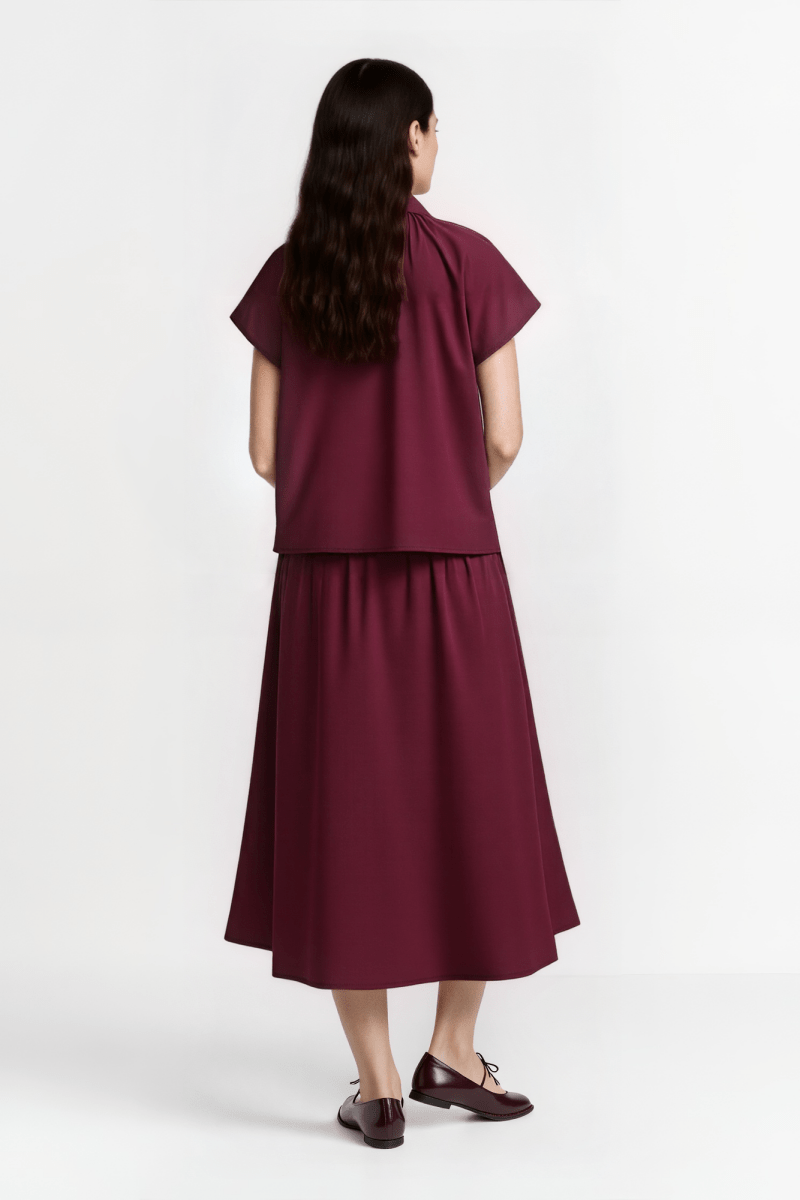 A-Linien-Faltenrock-Rich & Royal