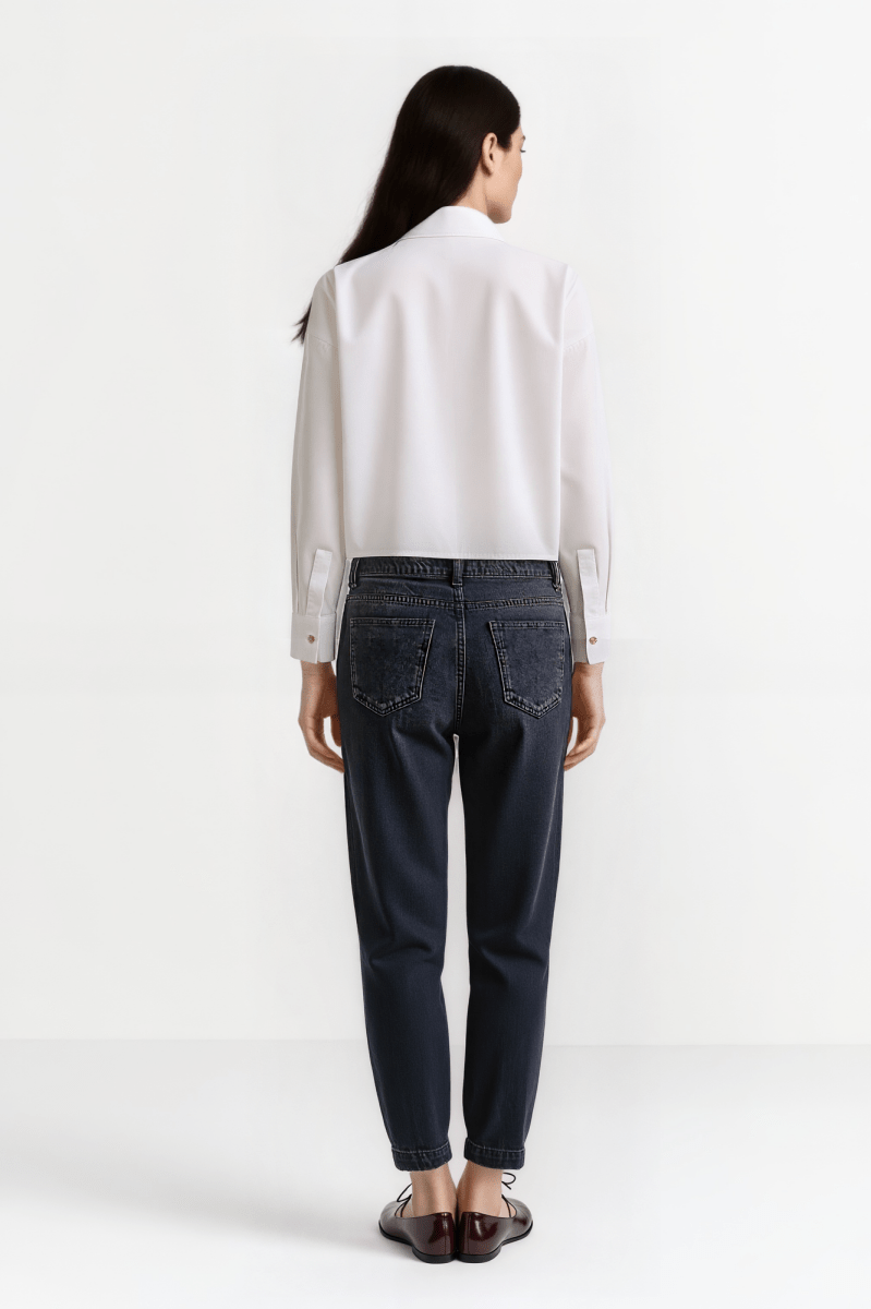 Bluse mit klassischem Hemdkragen-Rich & Royal