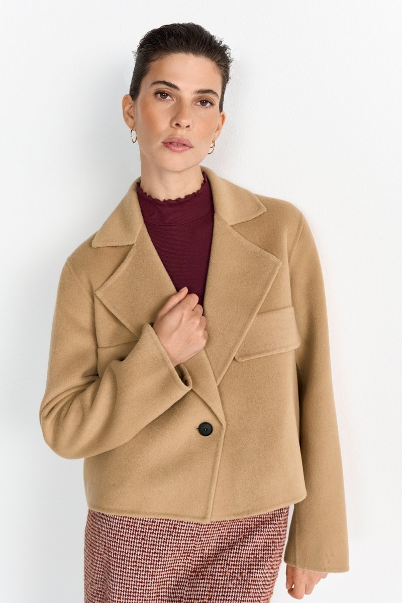 Wolljacke mit Reverskragen-Rich & Royal