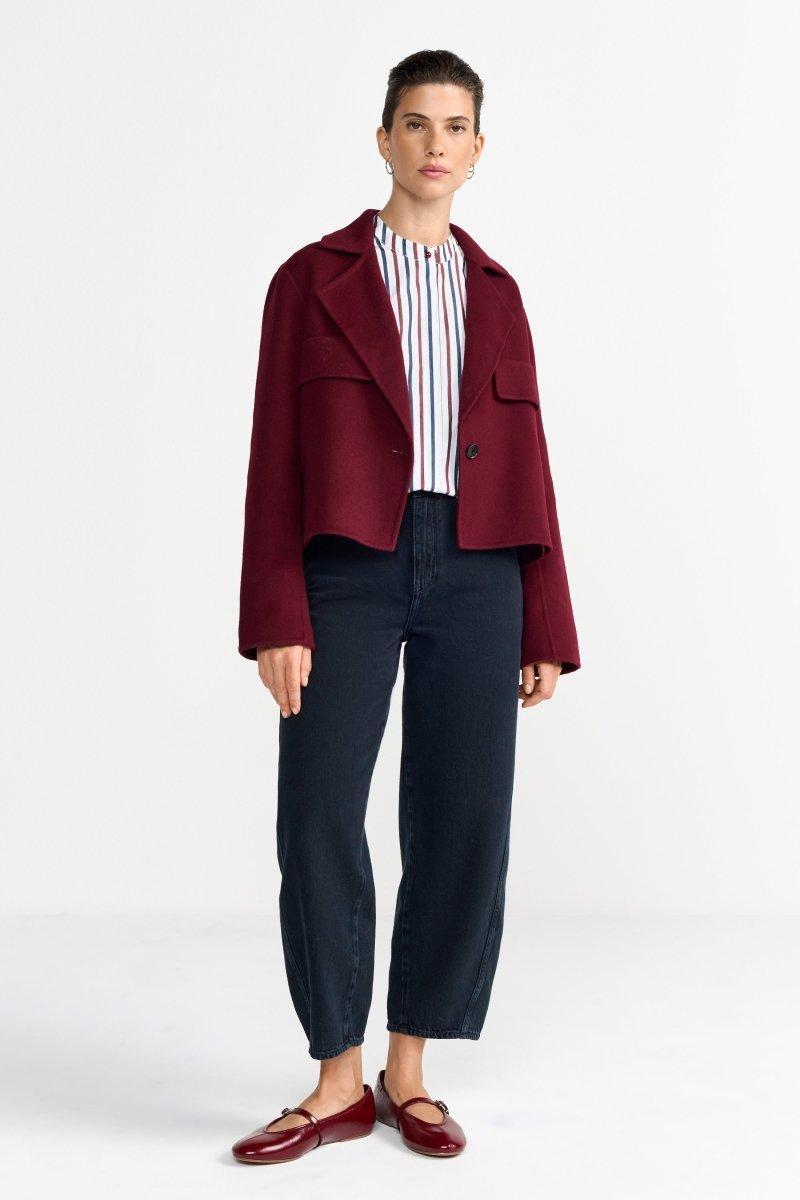 Wolljacke mit Reverskragen-Rich & Royal