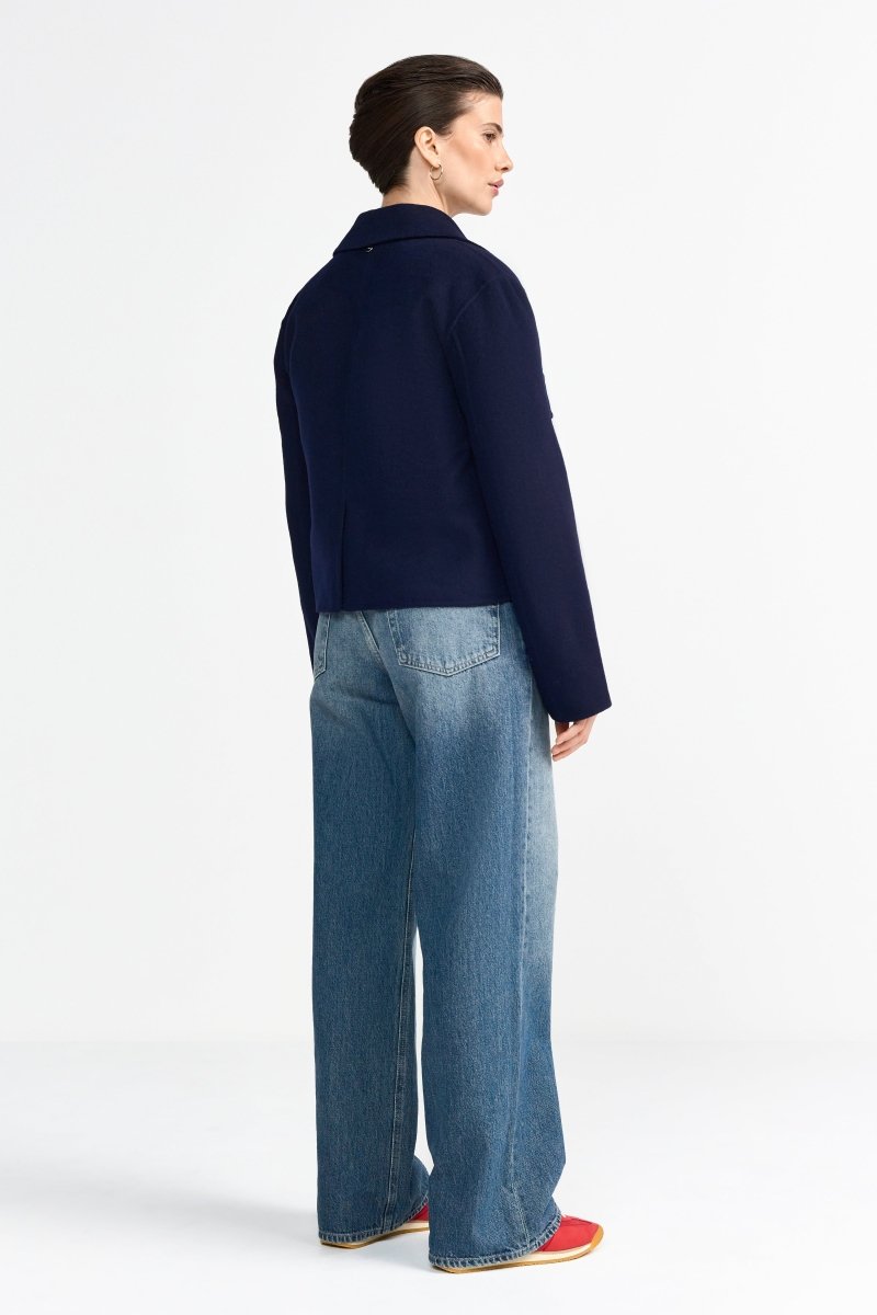 Wolljacke mit Reverskragen-Rich & Royal