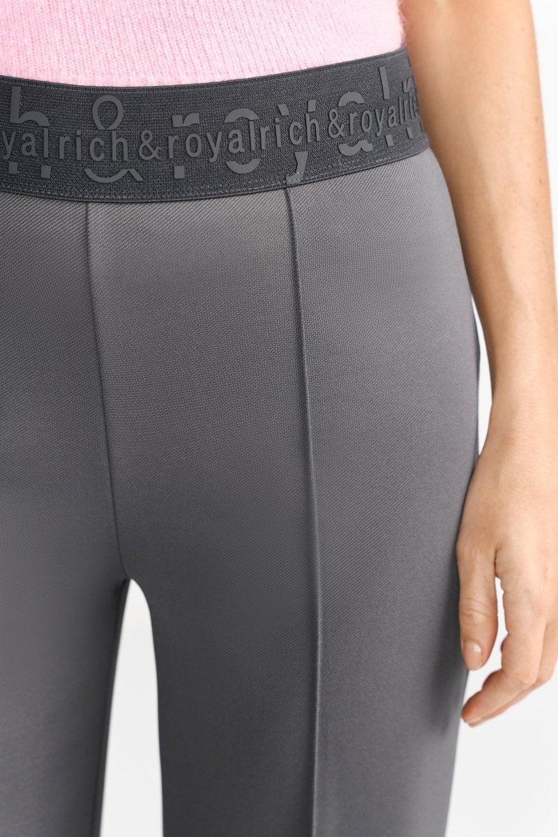 Weite Jerseyhose mit Ziernaht-Rich & Royal