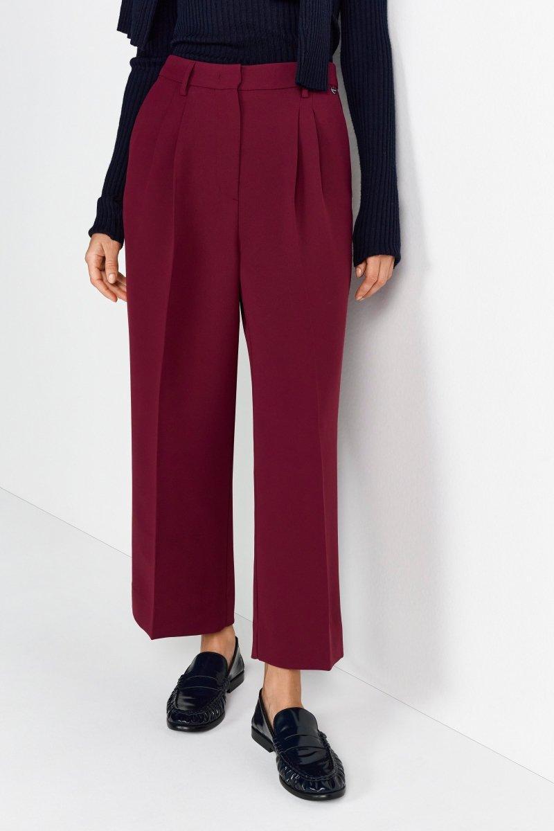 Stoffhose mit hohem Bund-Rich & Royal