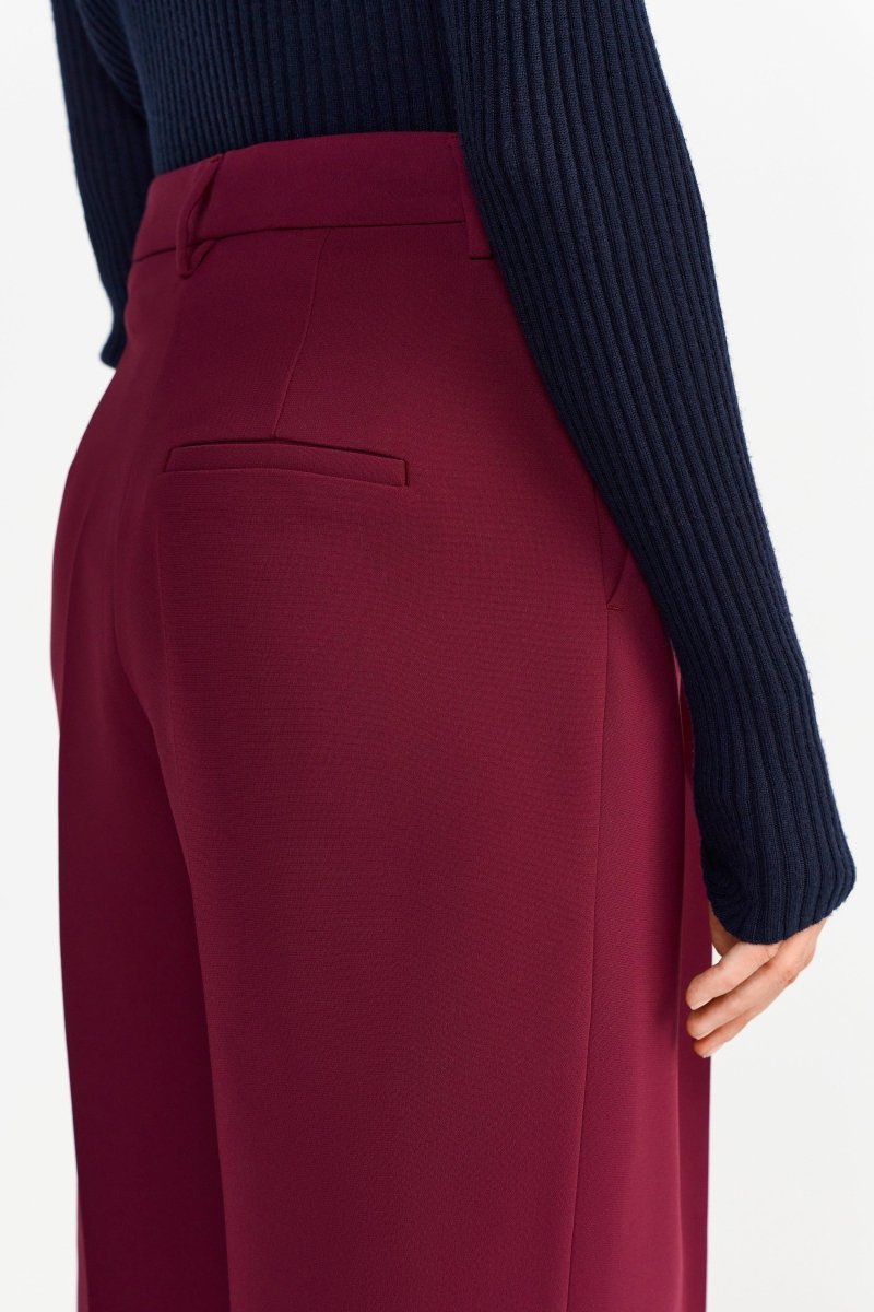 Stoffhose mit hohem Bund-Rich & Royal