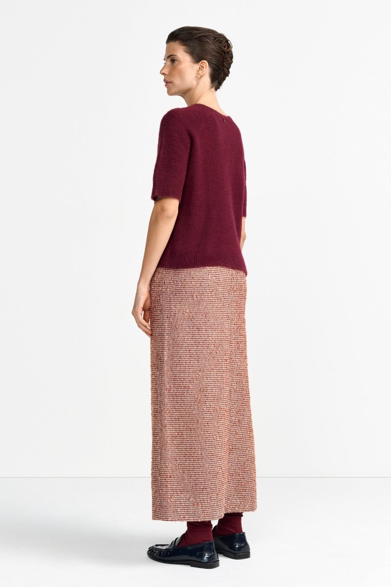 Feinstrickpullover mit Kurzarm-Rich & Royal