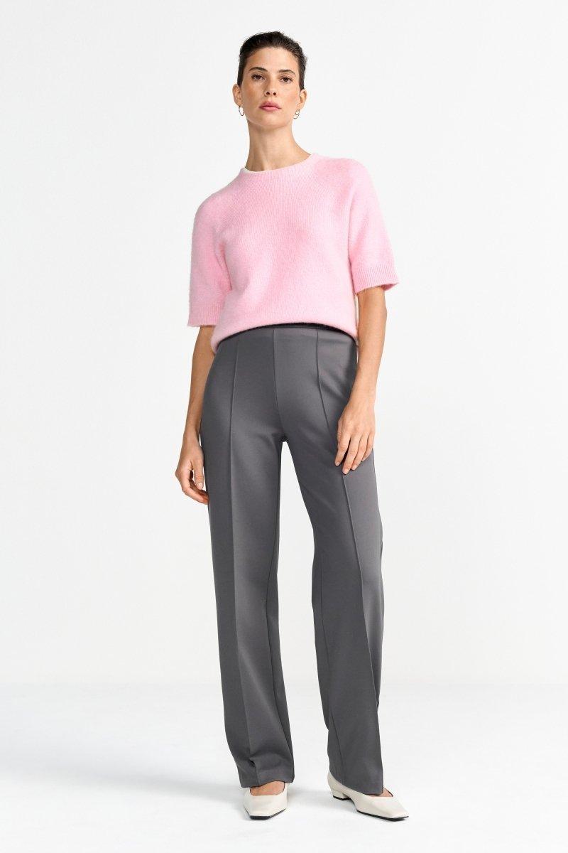 Feinstrickpullover mit Kurzarm-Rich & Royal