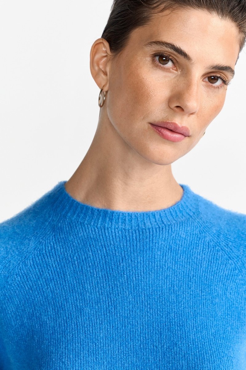 Feinstrickpullover mit Kurzarm-Rich & Royal