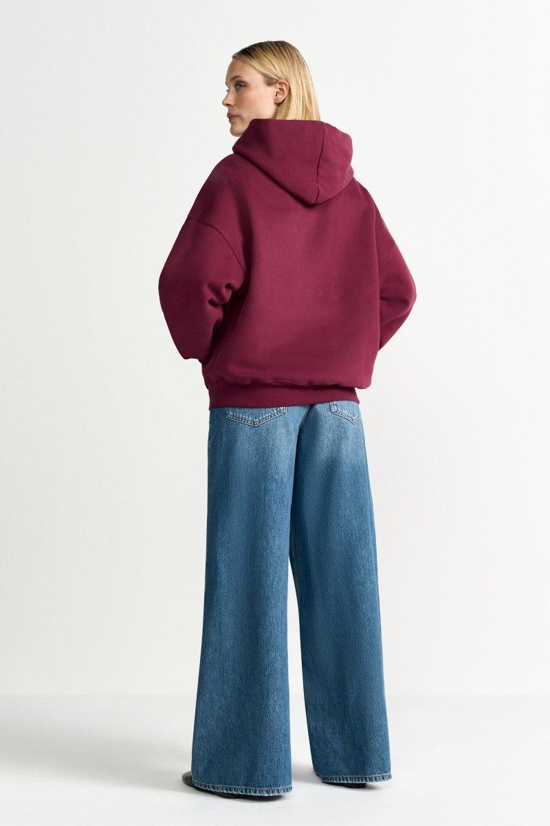 Oversize-Hoodie mit Stickerei-Rich & Royal