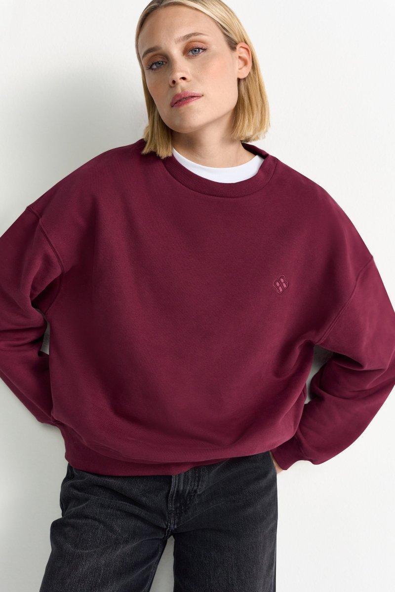 Cropped Oversize-Sweater-Rich & Royal