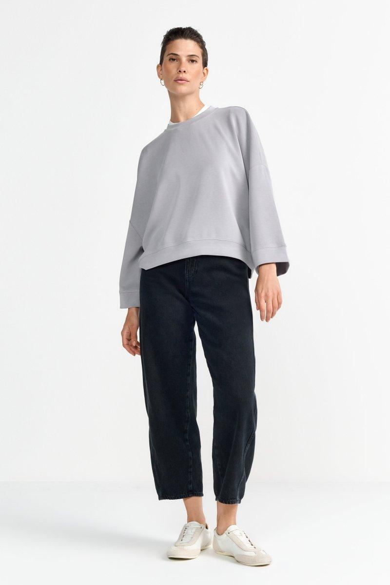 Cropped Oversize-Sweater-Rich & Royal