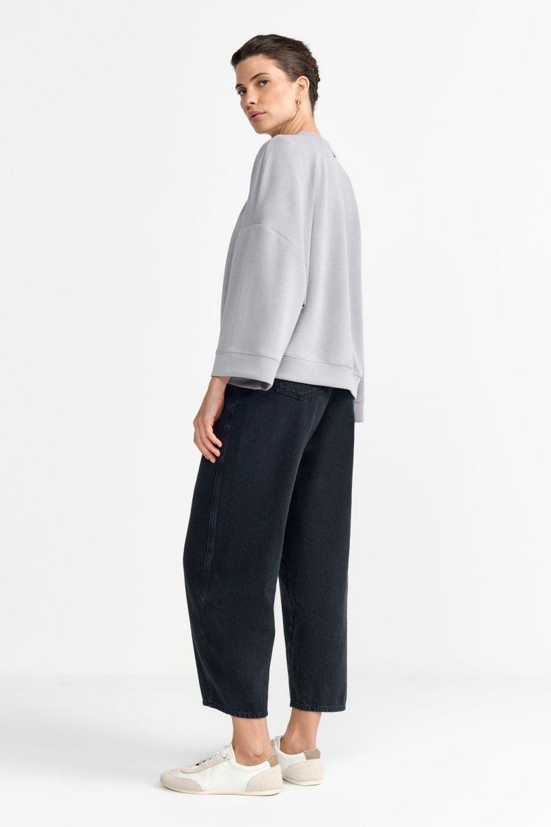 Cropped Oversize-Sweater-Rich & Royal