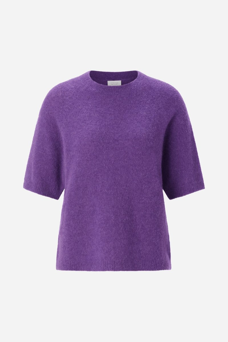 Wollpullover mit Kurzarm-Rich & Royal