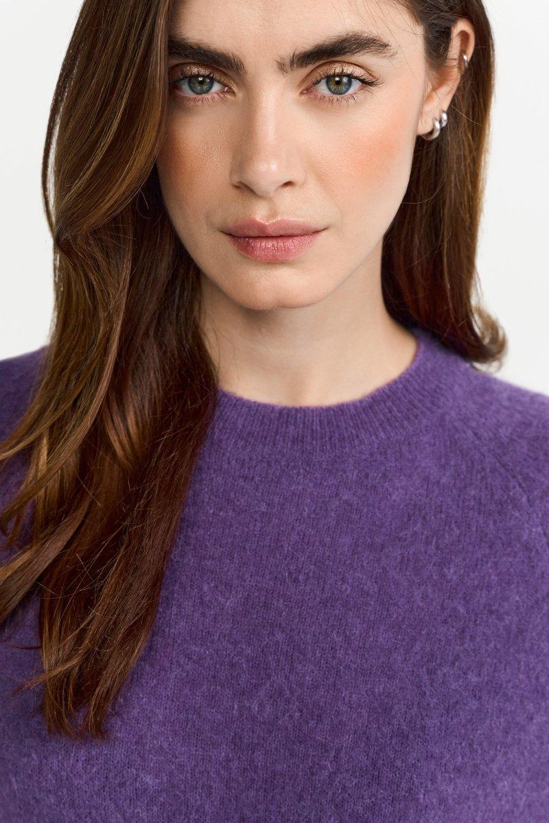 Wollpullover mit Kurzarm-Rich & Royal