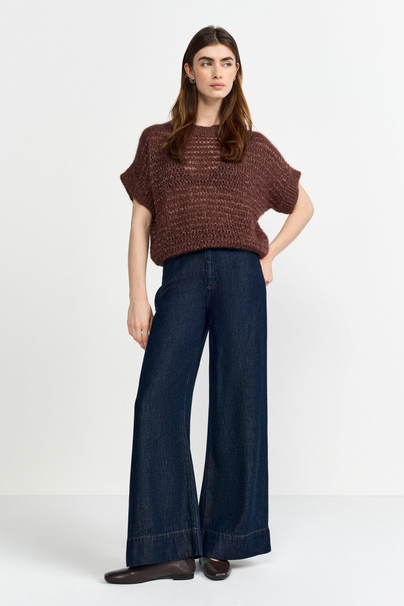 Strick-Shirt mit Glitzer-Rich & Royal