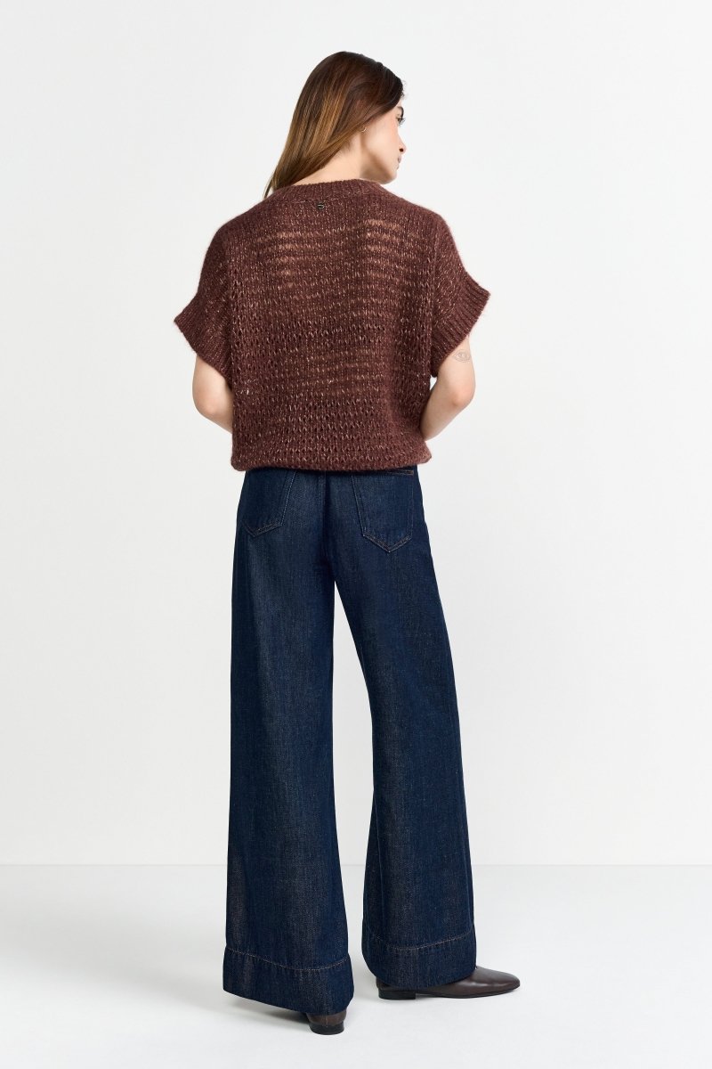 Strick-Shirt mit Glitzer-Rich & Royal