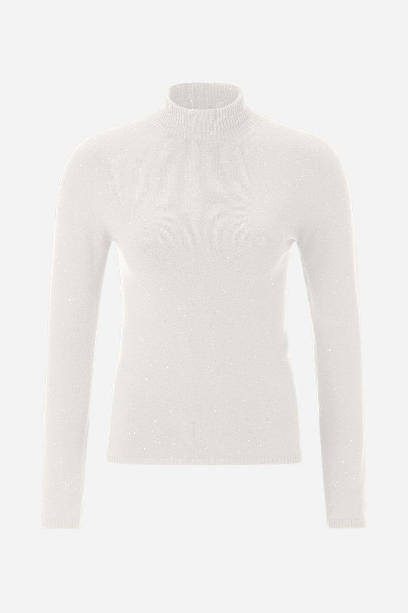 Feinstrickpullover mit Rollkragen-Rich & Royal