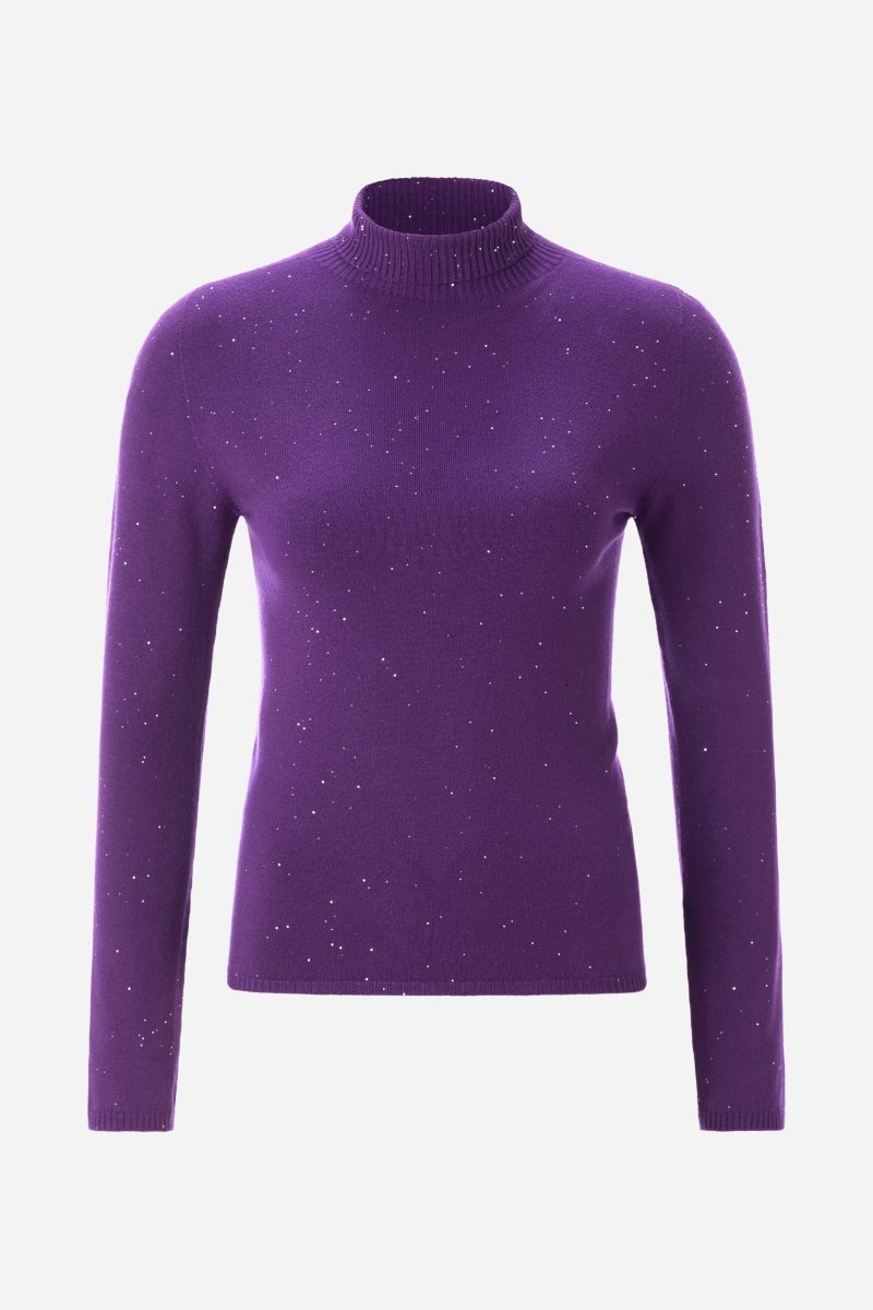 Feinstrickpullover mit Rollkragen-Rich & Royal