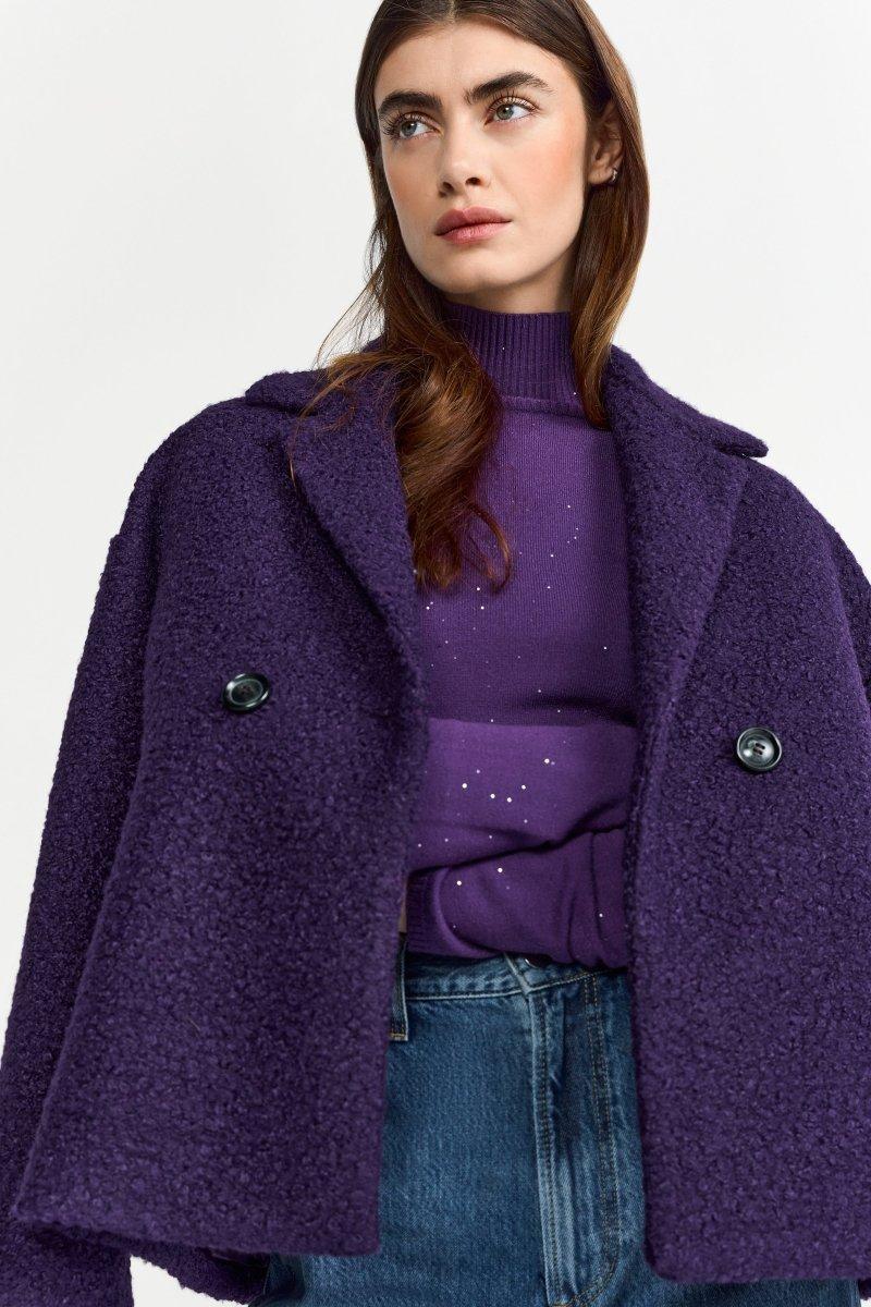 Feinstrickpullover mit Rollkragen-Rich & Royal