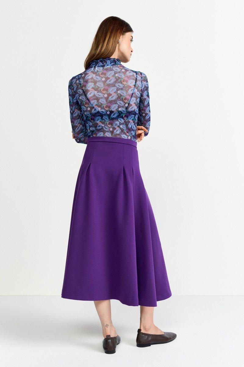 Mesh-Longsleeve mit Print-Rich & Royal