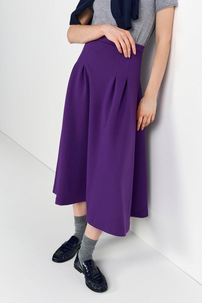 Jerseyrock mit Kellerfalten-Rich & Royal